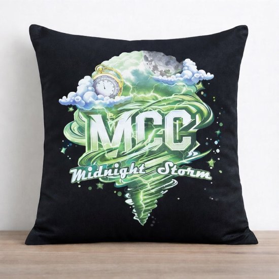 Dekokissen black MCC Design Midnight Storm